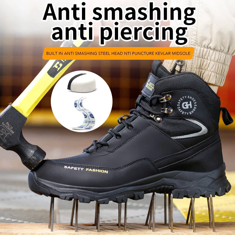 Tough Steel Toe Boots