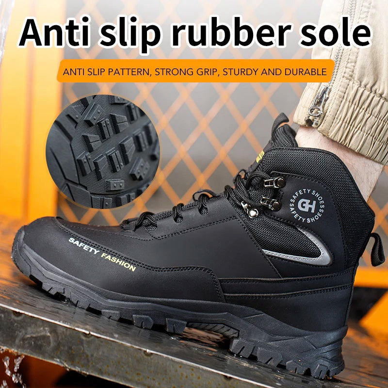 Tough Steel Toe Boots