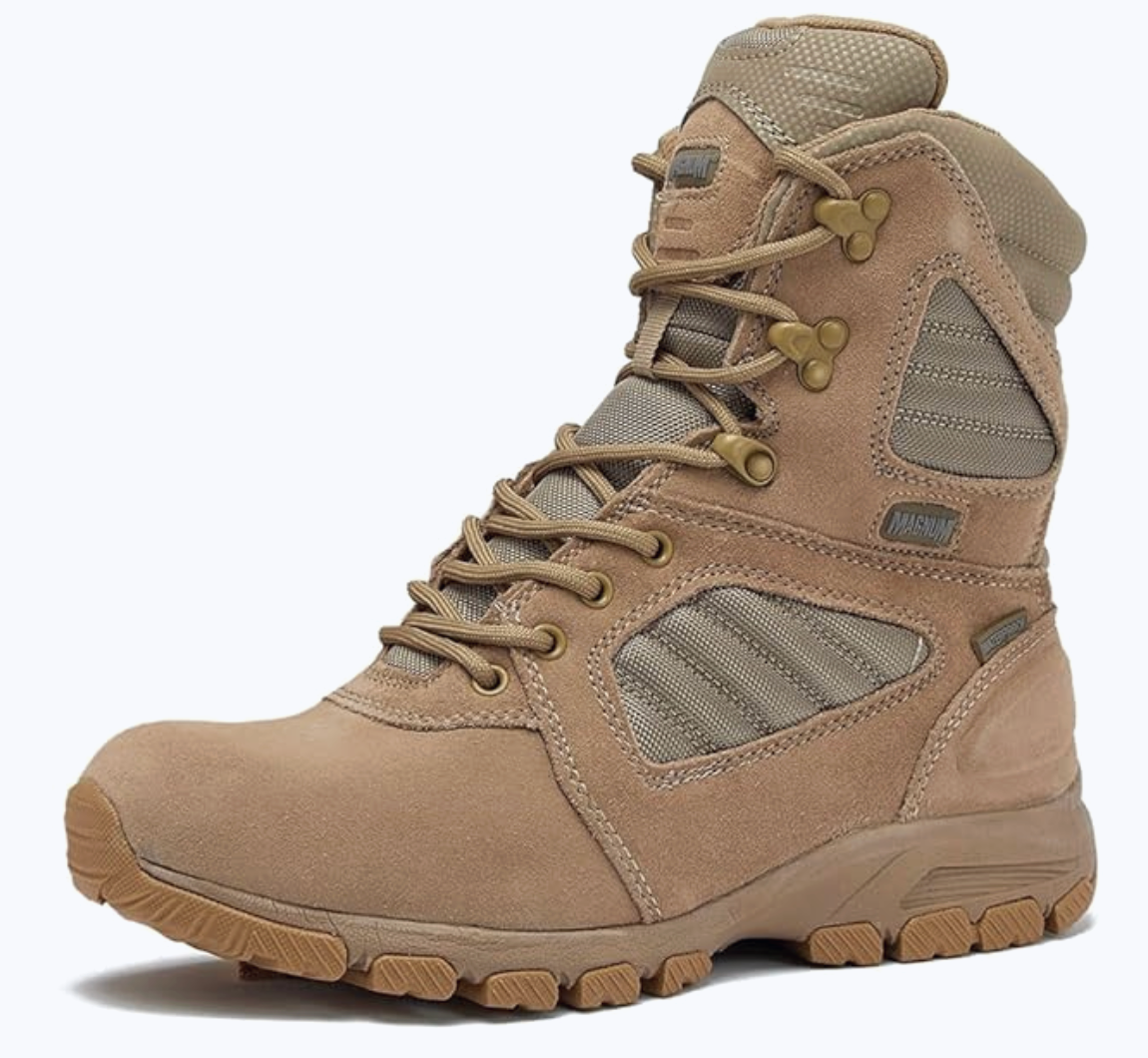 MAG SHIELD Suede Leather 8" Work Boot