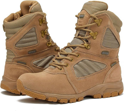 MAG STORM 8" Desert Military Tactical Boot SZ WP