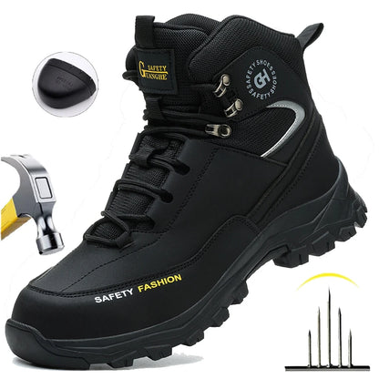 Tough Steel Toe Boots