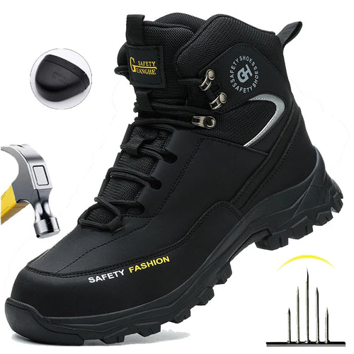 Tough Steel Toe Boots
