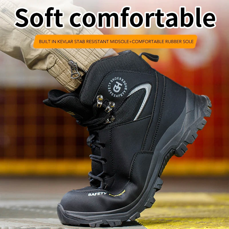 Tough Steel Toe Boots