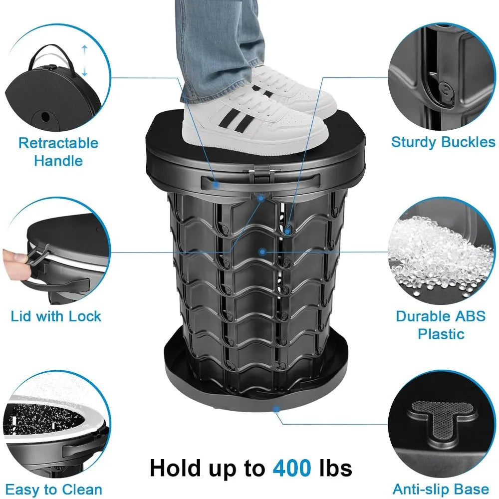 Portable Retractable Toilet