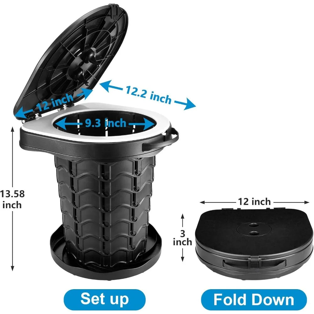 Portable Retractable Toilet