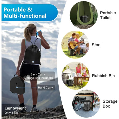 Portable Retractable Toilet